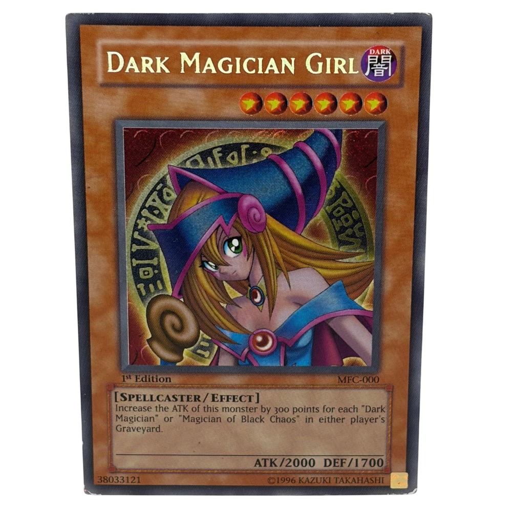 Yu-Gi-Oh Dark Magician Girl MFC-000 1st Edition Secret Rare Magicians Force Card
